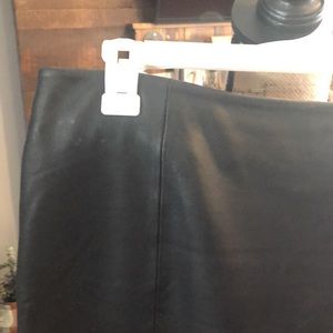 BeBe Leather Skirt